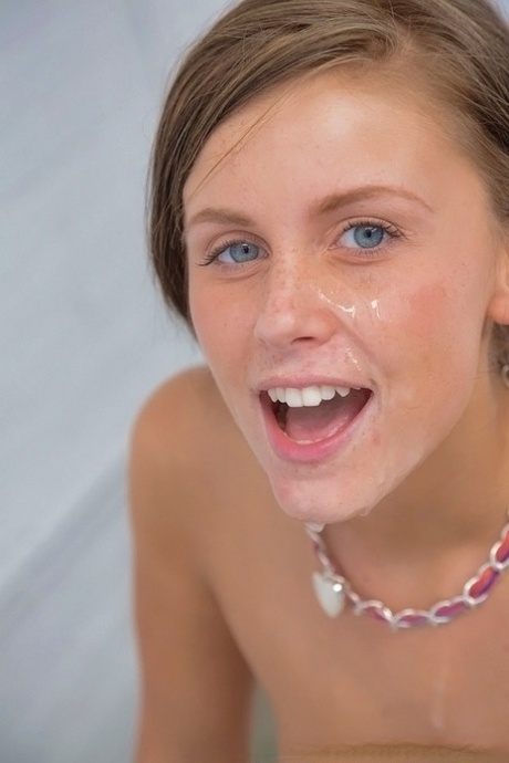 Naked teen girl with big hooters Whitney Westgate sucks off really long cock